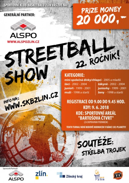 22. ročník ALSPO Streetball show je tady!!!!