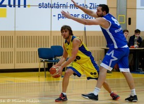 1.liga muži SKB Zlín - UP Olomouc 100:70