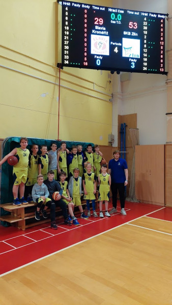 U11 chlapci – v Kroměříži dvakrát vítězně