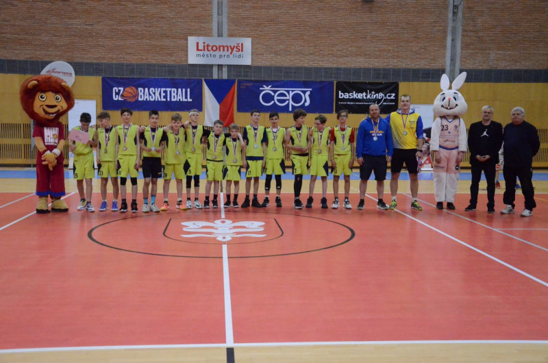 Chlapci U13 přivezli z Litomyšle stříbrné medaile